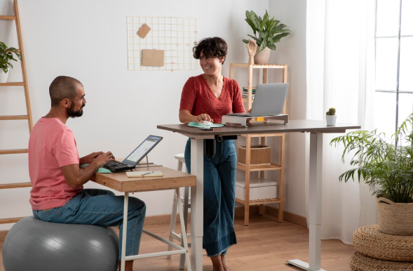 criar um ambiente de trabalho em casa sem gastar muito