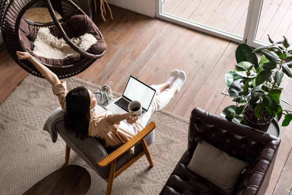 criar um ambiente de trabalho em casa sem gastar muito
